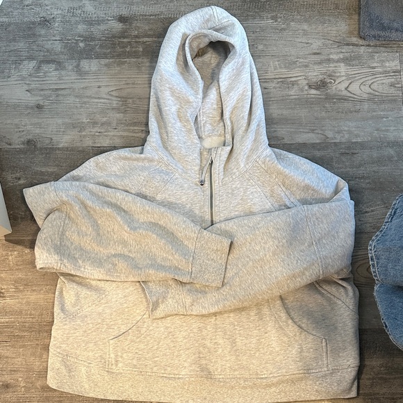 lululemon athletica Tops - Lululemon Athletica Heather Gray Hoodie